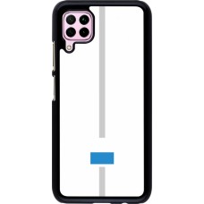 Huawei P40 Lite Case Hülle - Kanton LU weiss