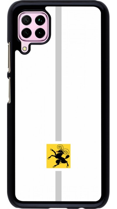 Huawei P40 Lite Case Hülle - Kanton SH weiss