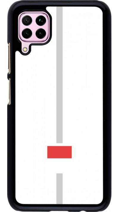Huawei P40 Lite Case Hülle - Kanton SO weiss