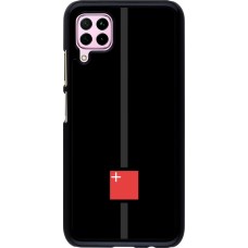 Huawei P40 Lite Case Hülle - Kanton SZ schwarz