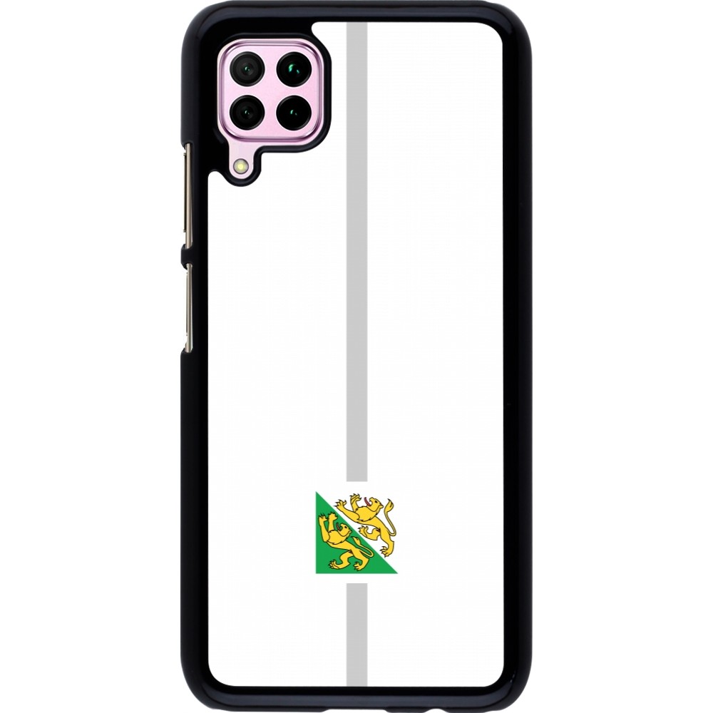 Huawei P40 Lite Case Hülle - Kanton TG weiss