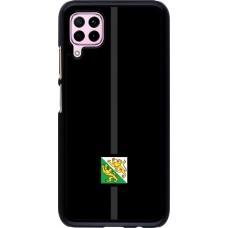 Huawei P40 Lite Case Hülle - Kanton TG schwarz
