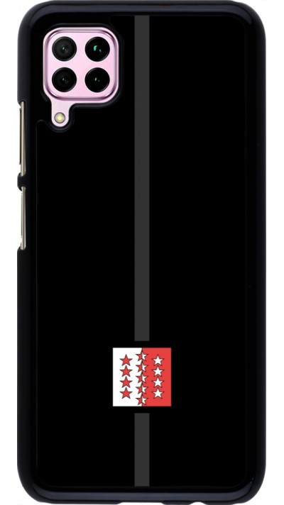 Huawei P40 Lite Case Hülle - Kanton VS schwarz