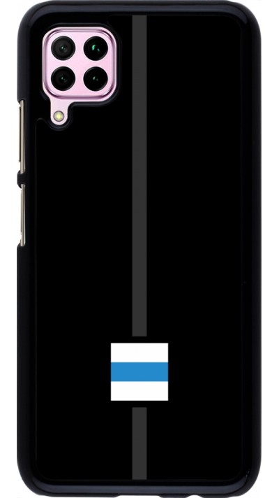 Huawei P40 Lite Case Hülle - Kanton ZG schwarz