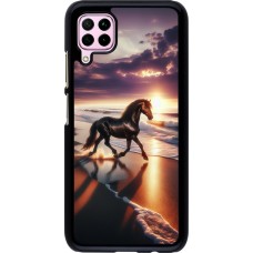 Coque Huawei P40 Lite - Cheval majestueux plage