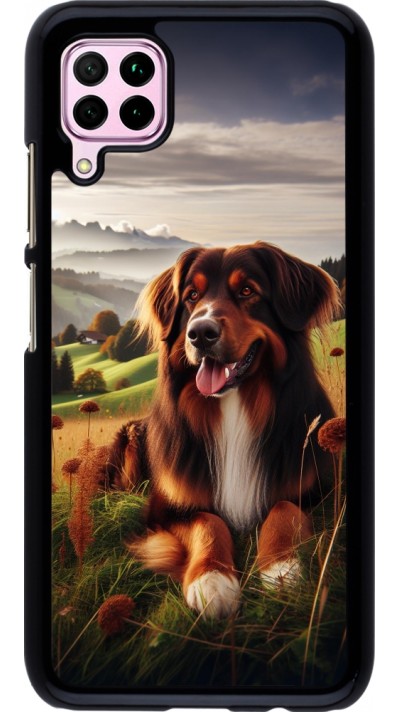 Huawei P40 Lite Case Hülle - Hund Land Schweiz