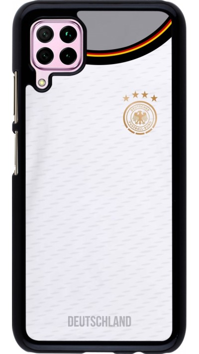 Huawei P40 Lite Case Hülle - Deutschland 2022 personalisierbares Fußballtrikot