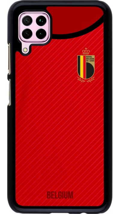 Coque Huawei P40 Lite - Maillot de football Belgique 2022 personnalisable