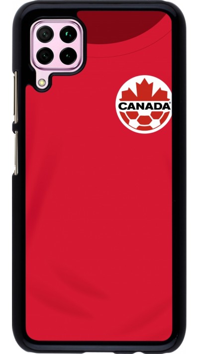 Huawei P40 Lite Case Hülle - Kanada 2022 personalisierbares Fussballtrikot