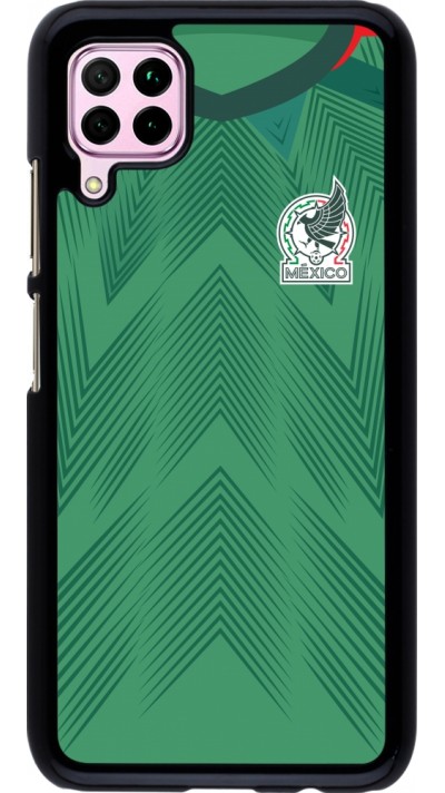 Huawei P40 Lite Case Hülle - Mexiko 2022 personalisierbares Fussballtrikot