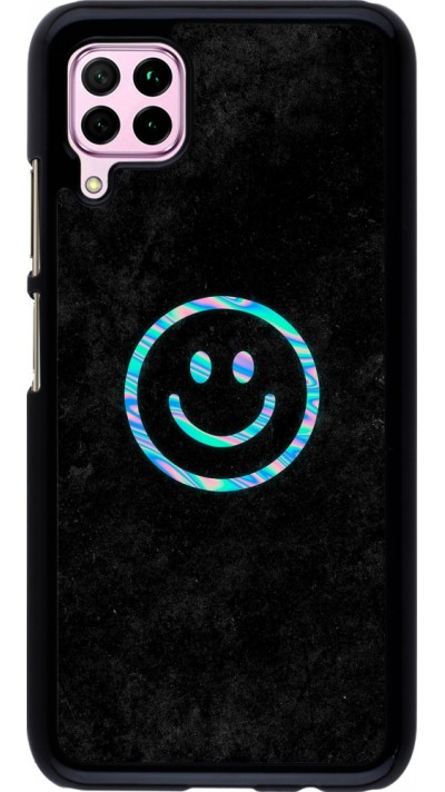 Coque Huawei P40 Lite - Happy smiley irisé