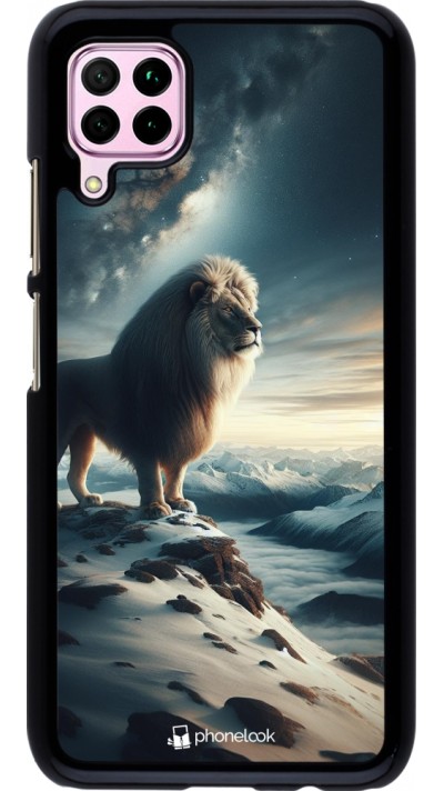 Coque Huawei P40 Lite - Le lion blanc