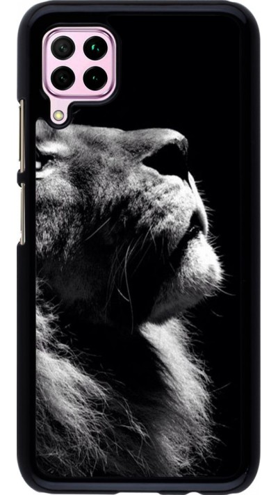 Coque Huawei P40 Lite - Lion looking up
