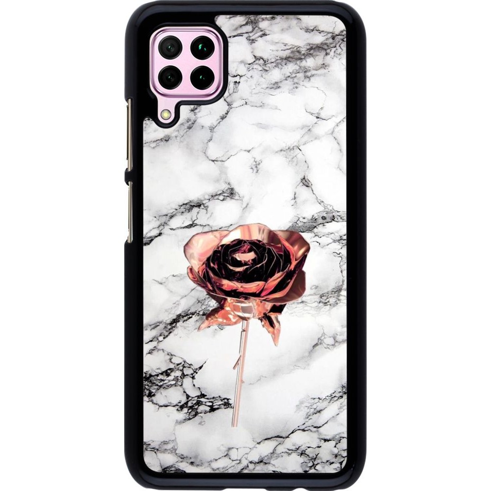 Hülle Huawei P40 Lite - Marble Rose Gold