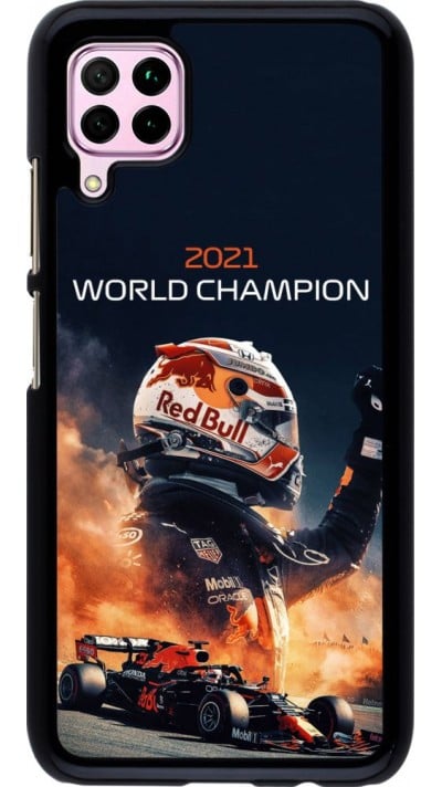 Coque Huawei P40 Lite - Max Verstappen 2021 World Champion
