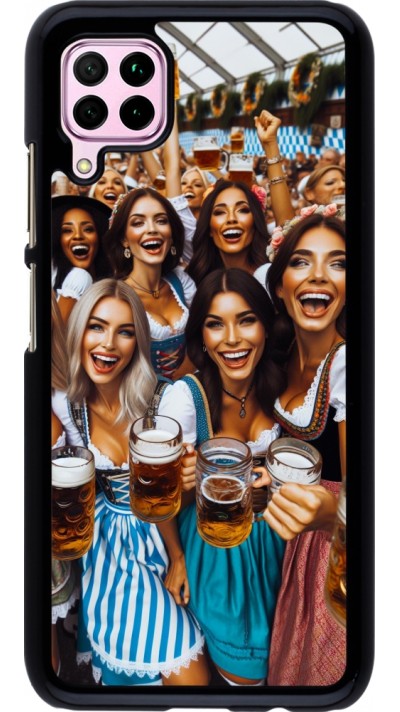 Huawei P40 Lite Case Hülle - Oktoberfest Frauen