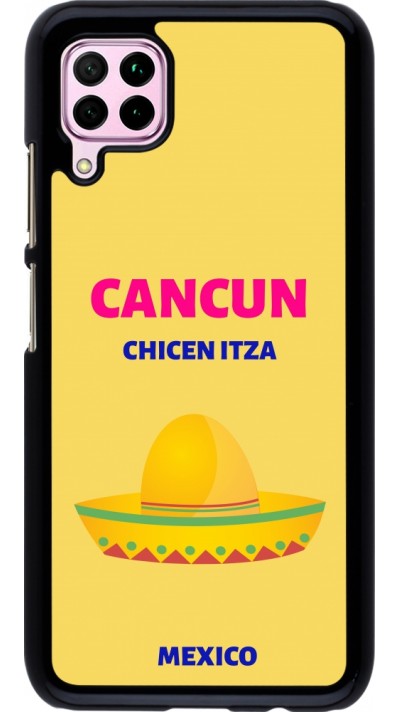 Huawei P40 Lite Case Hülle - Pop Summer Destination Cancun