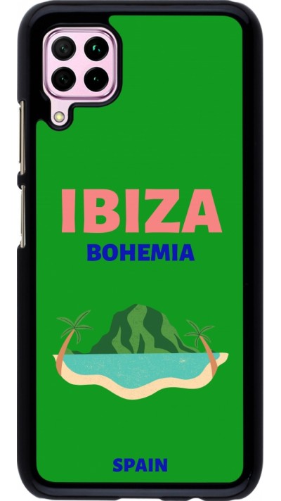 Huawei P40 Lite Case Hülle - Pop Summer Destination Ibiza