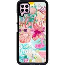 Huawei P40 Lite Case Hülle - Preppy Collage Aloha