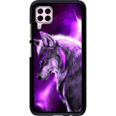 Hülle Huawei P40 Lite - Purple Sky Wolf