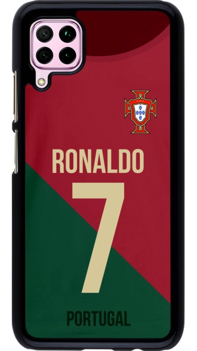 Coque Huawei P40 Lite - Football shirt Ronaldo Portugal