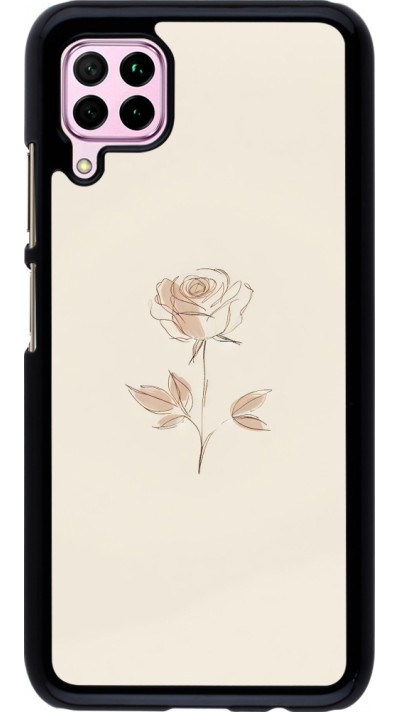 Coque Huawei P40 Lite - Sable Rose Minimaliste