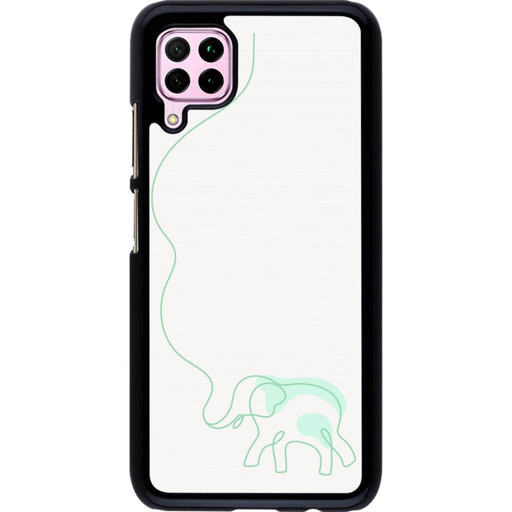 Huawei P40 Lite Case Hülle - Spring 23 baby elephant