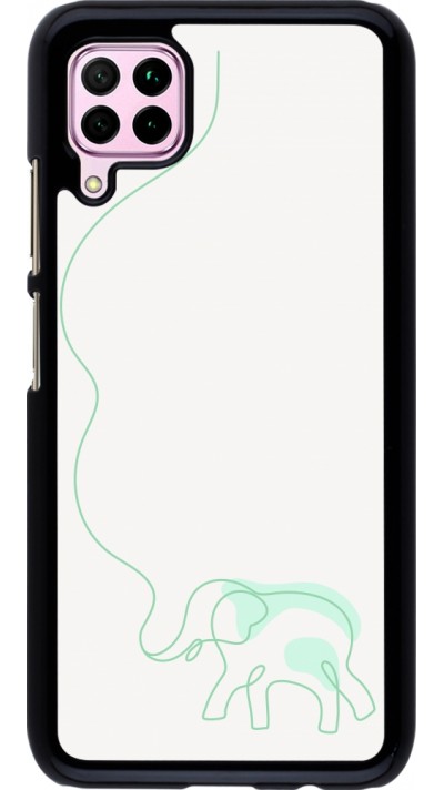 Huawei P40 Lite Case Hülle - Spring 23 baby elephant