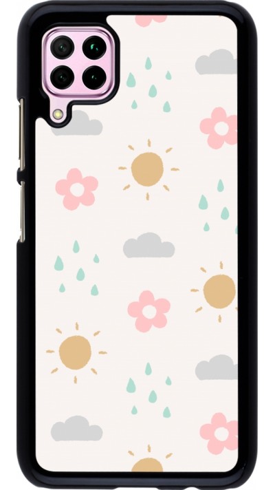 Huawei P40 Lite Case Hülle - Spring 23 weather