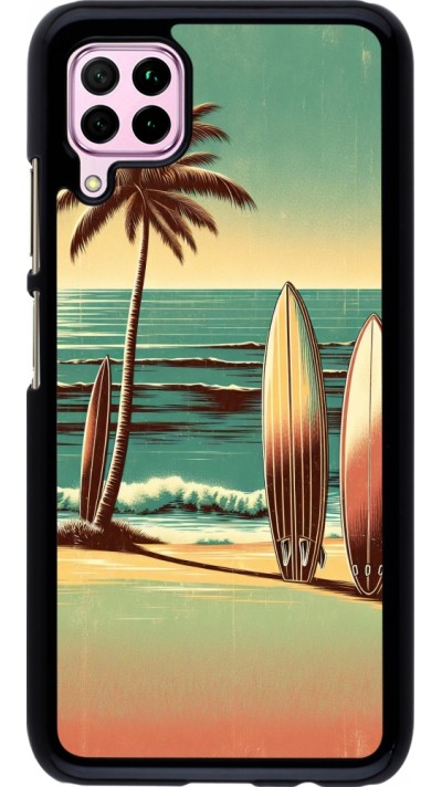 Huawei P40 Lite Case Hülle - Surf Paradise