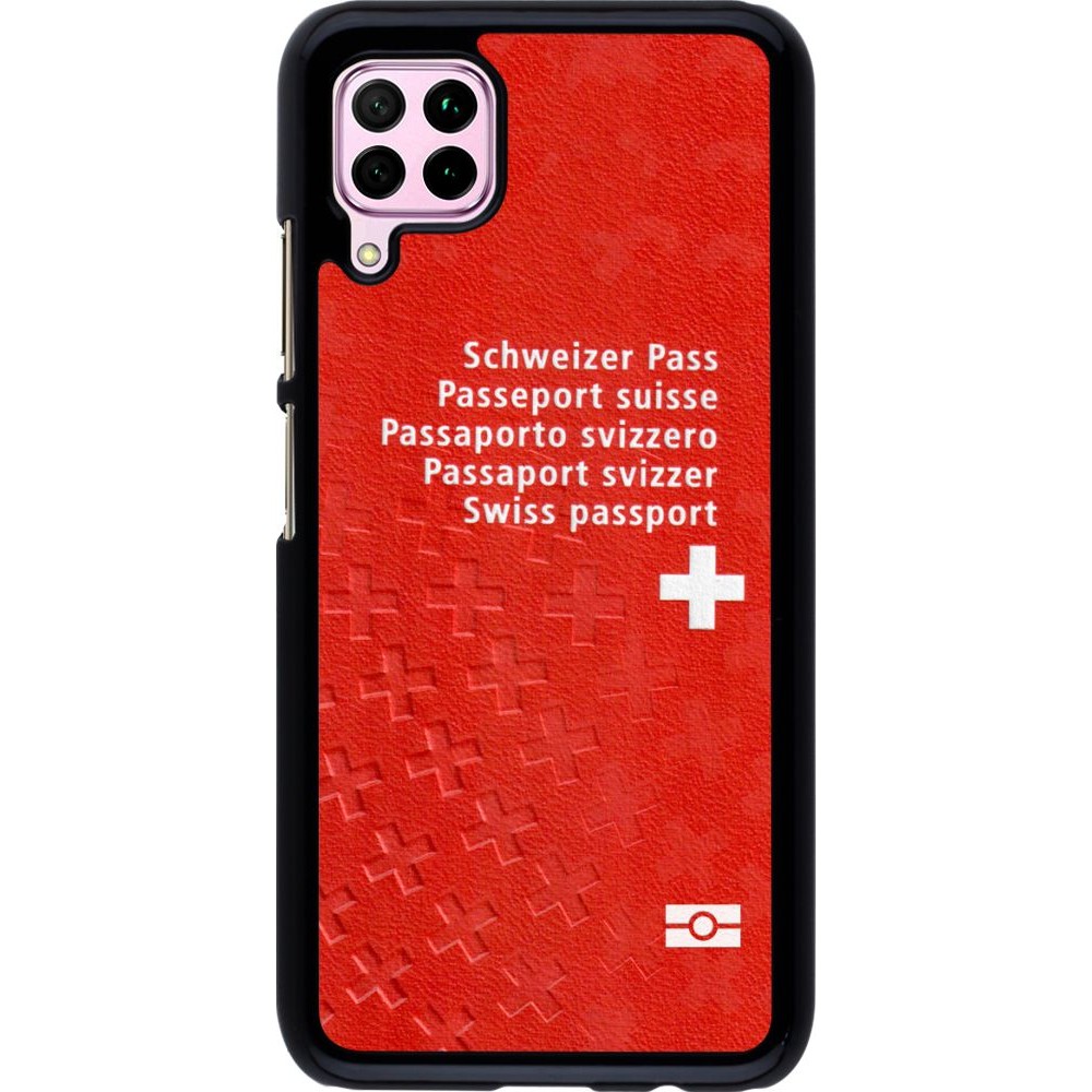 Hülle Huawei P40 Lite - Swiss Passport