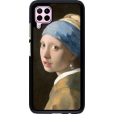 Coque Huawei P40 Lite - Tableau art - La Jeune fille à la perle - Johannes Vermeer