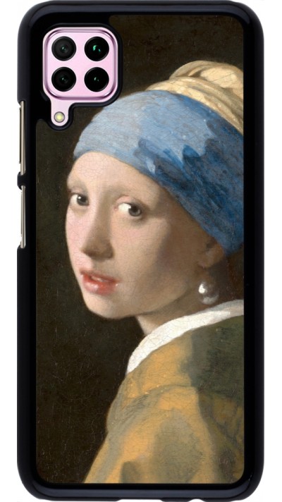 Coque Huawei P40 Lite - Tableau art - La Jeune fille à la perle - Johannes Vermeer