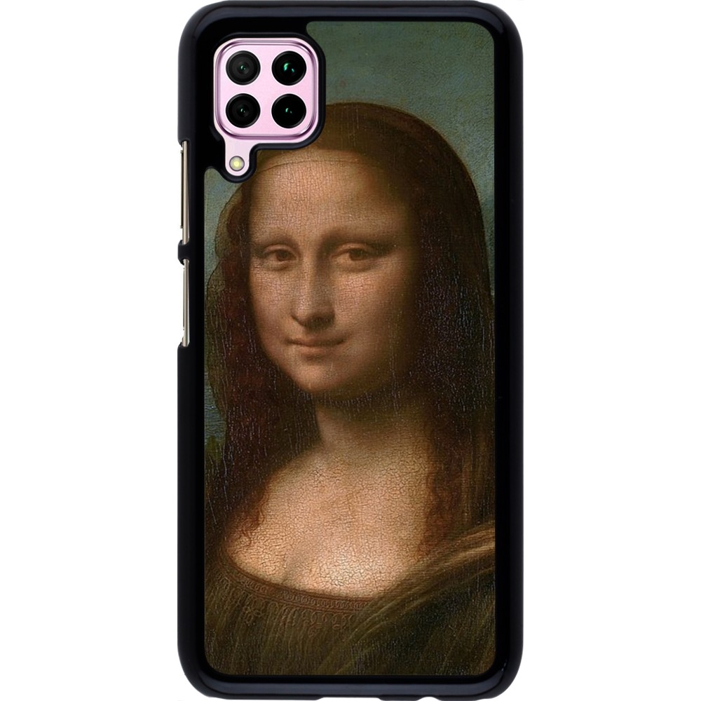 Coque Huawei P40 Lite - Tableau art - La Joconde - Léonard de Vinci