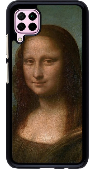 Coque Huawei P40 Lite - Tableau art - La Joconde - Léonard de Vinci