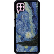 Coque Huawei P40 Lite - Tableau art - La Nuit étoilée - Van Gogh