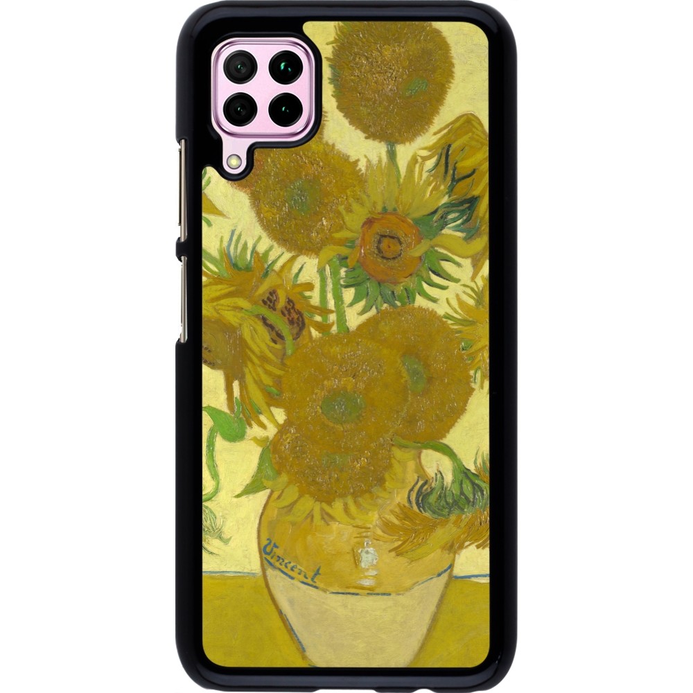 Coque Huawei P40 Lite - Tableau art - Les Tournesols - Van Gogh