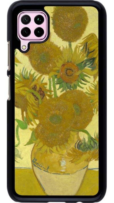 Coque Huawei P40 Lite - Tableau art - Les Tournesols - Van Gogh