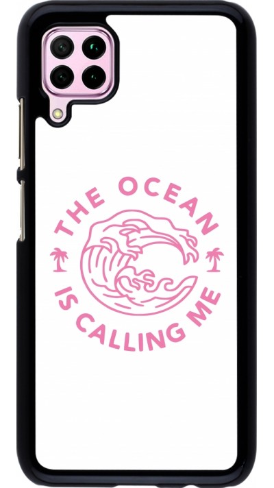 Huawei P40 Lite Case Hülle - The Ocean is calling me