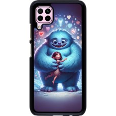 Huawei P40 Lite Case Hülle - Valentin 2024 Flauschige Liebe