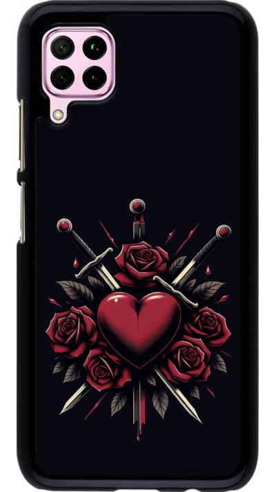 Coque Huawei P40 Lite - Valentine 2024 gothic love