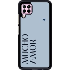 Coque Huawei P40 Lite - Valentine 2024 mucho amor azul