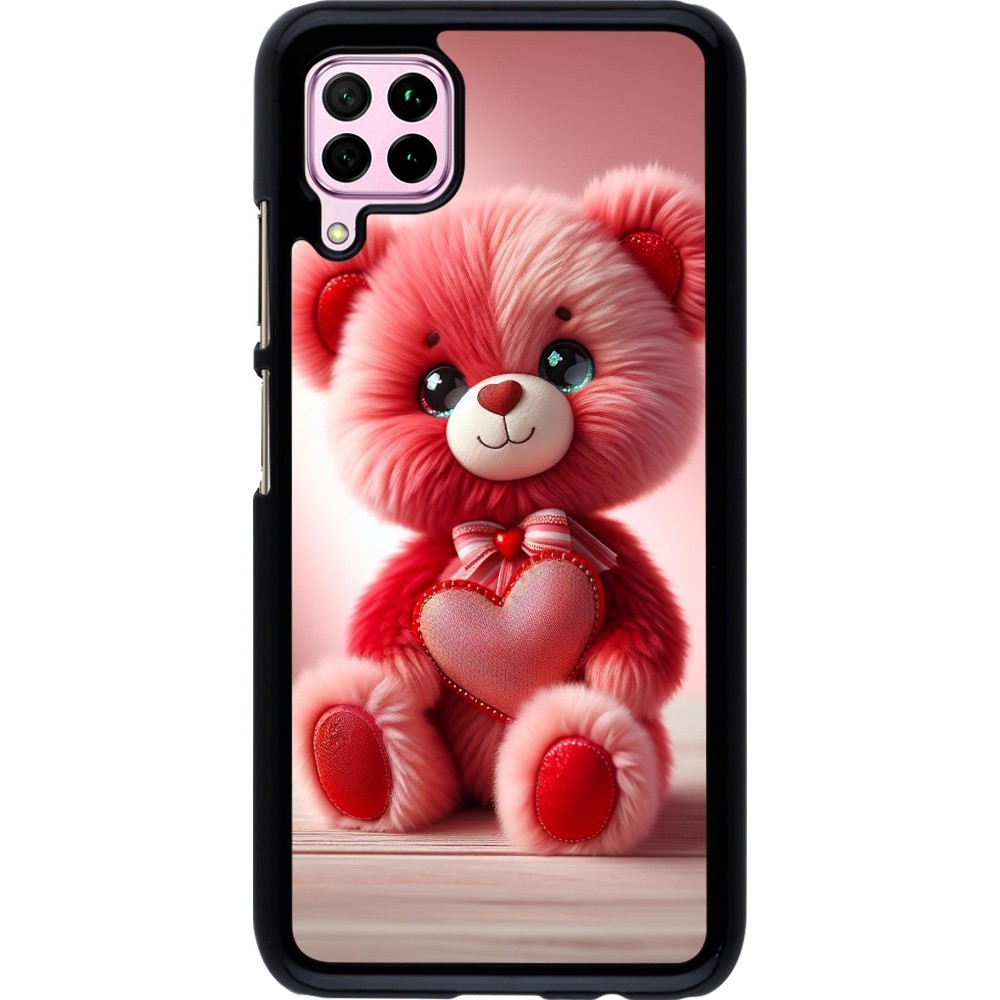Coque Huawei P40 Lite - Valentine 2024 Ourson rose