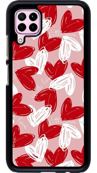 Coque Huawei P40 Lite - Valentine 2024 with love heart