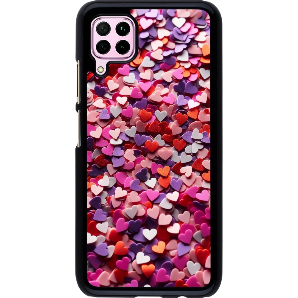 Huawei P40 Lite Case Hülle - Valentin 2025 Konfetti