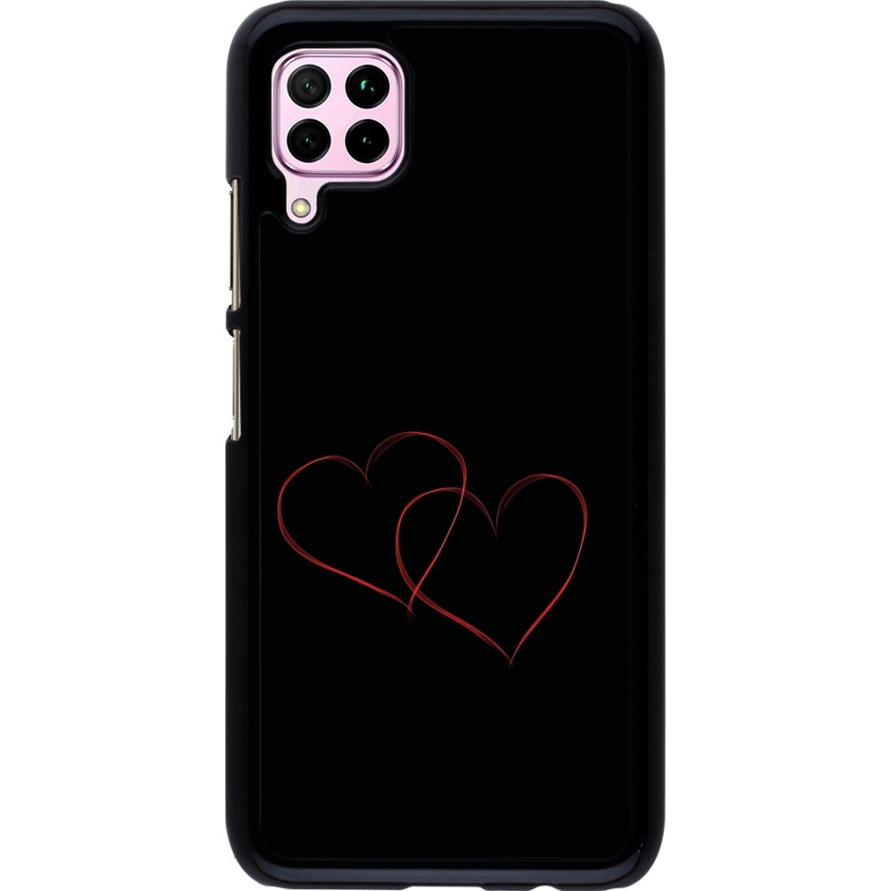 Huawei P40 Lite Case Hülle - Valentine 2023 attached heart