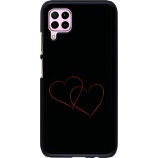Huawei P40 Lite Case Hülle - Valentine 2023 attached heart