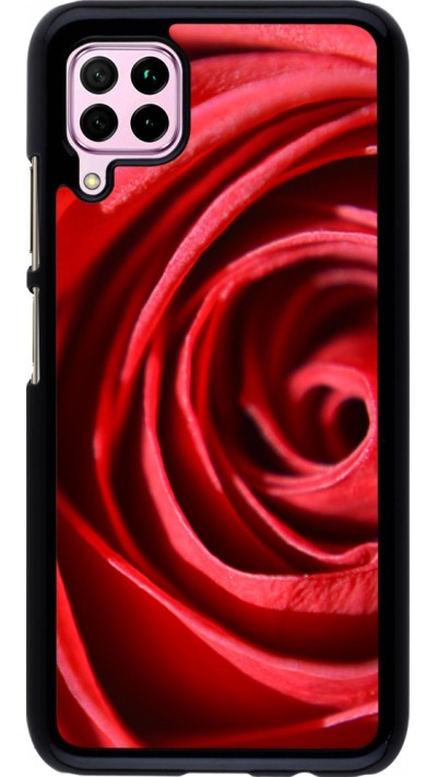 Coque Huawei P40 Lite - Valentine 2023 close up rose