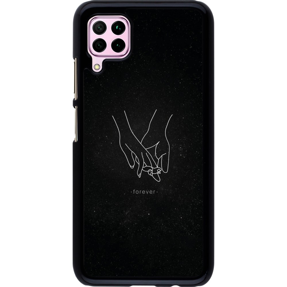Coque Huawei P40 Lite - Valentine 2023 hands forever