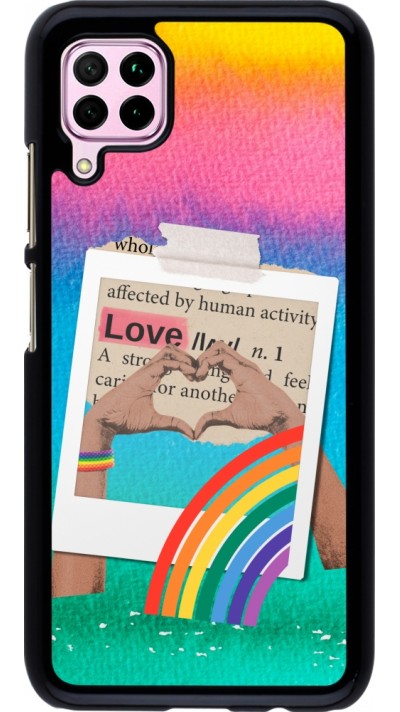 Coque Huawei P40 Lite - Valentine 2023 love is for everyone